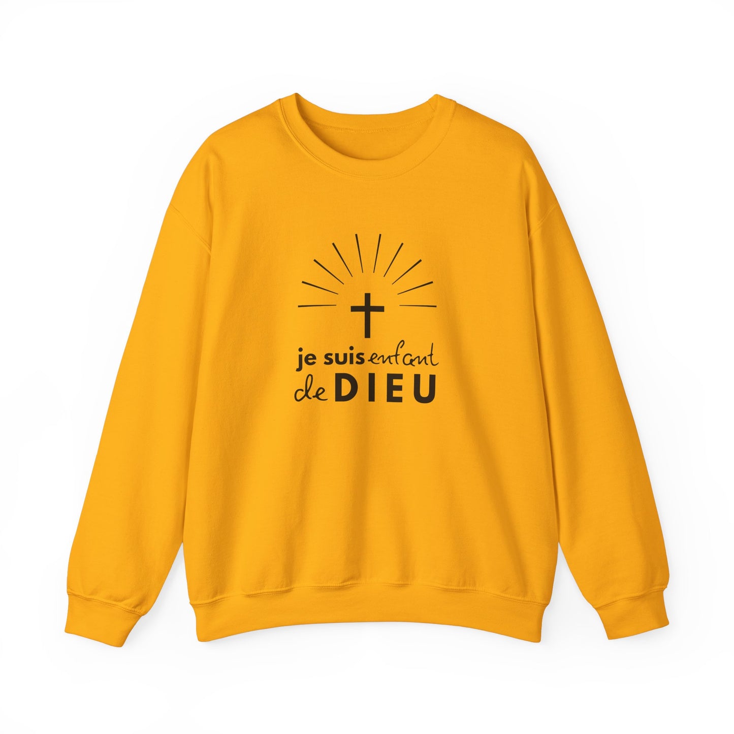Je suis enfant de Dieu CREWNECK
