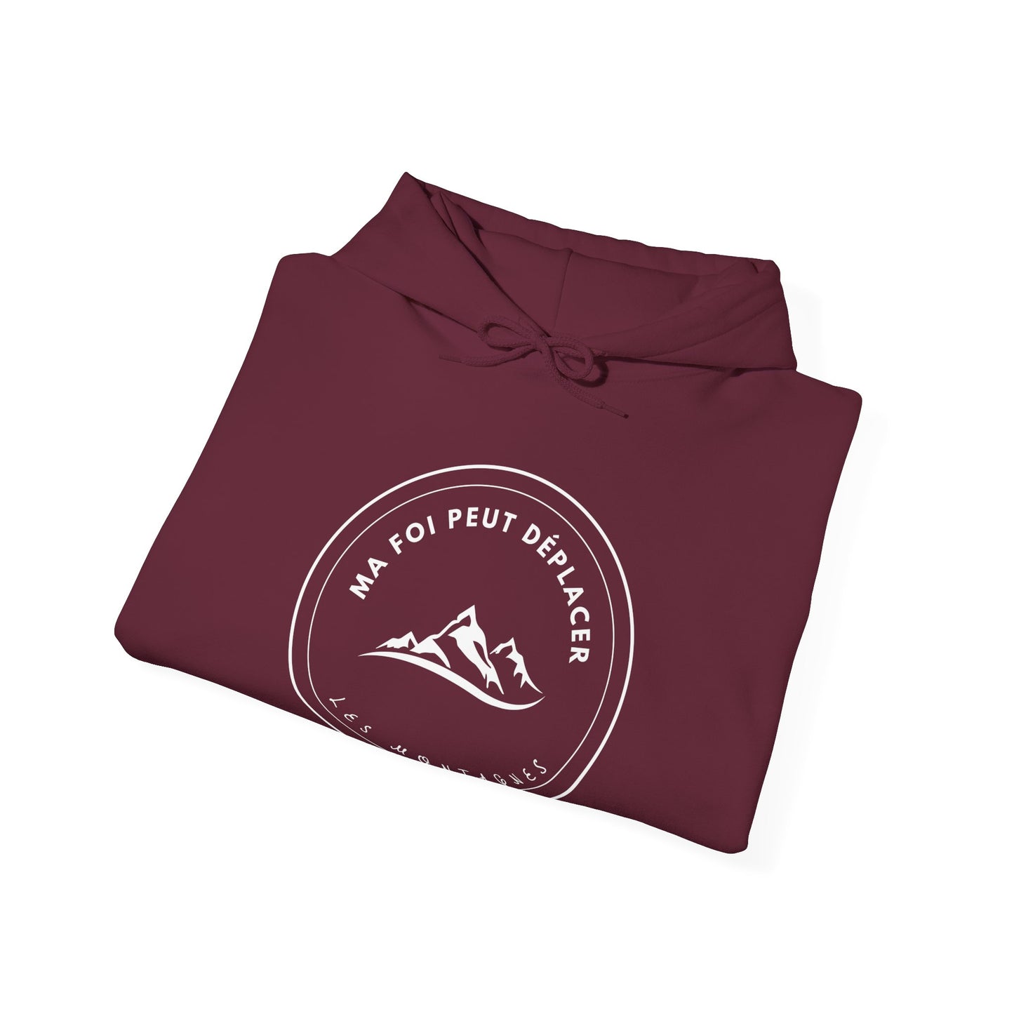 Ma foi peut déplacer les montagnes HOODIE