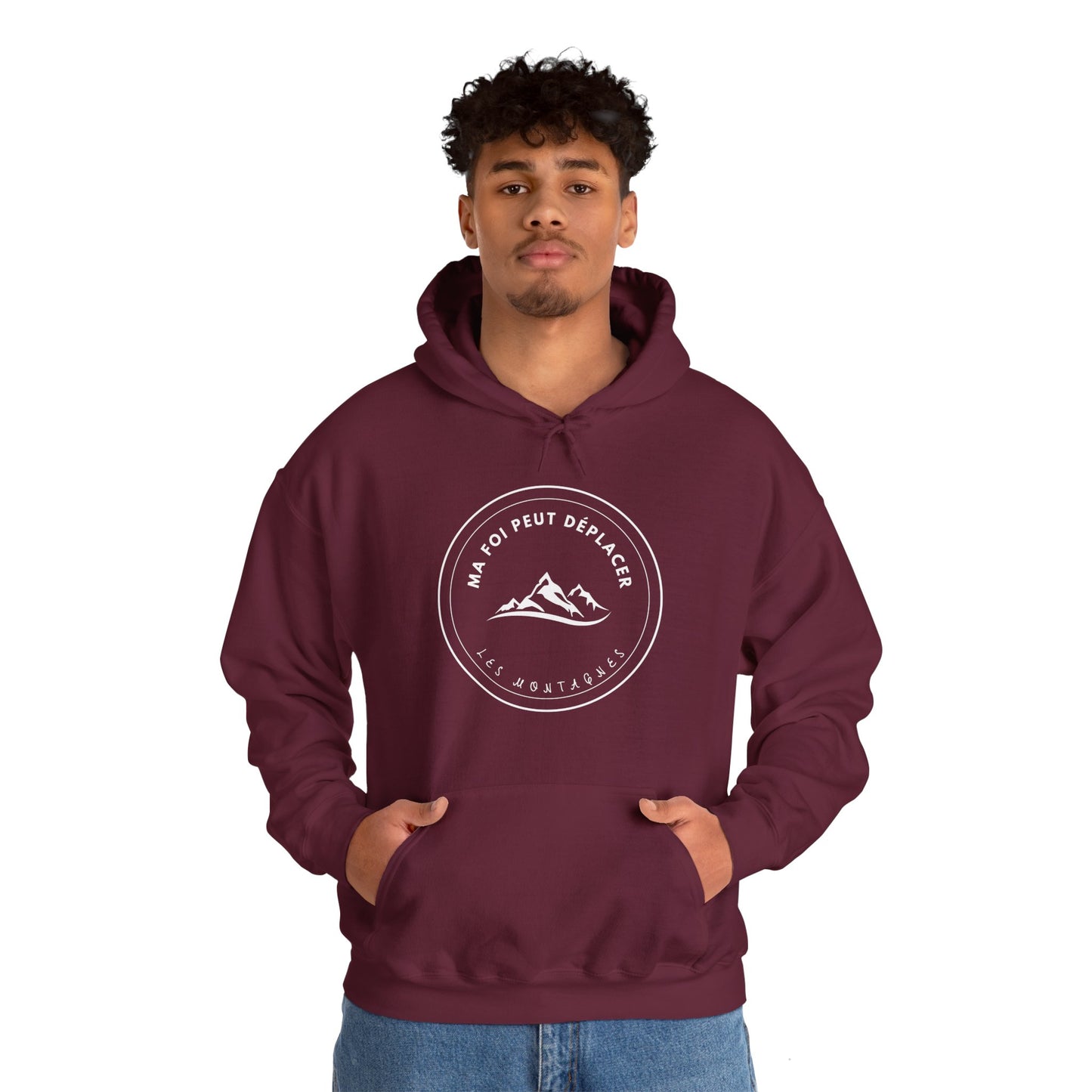 Ma foi peut déplacer les montagnes HOODIE