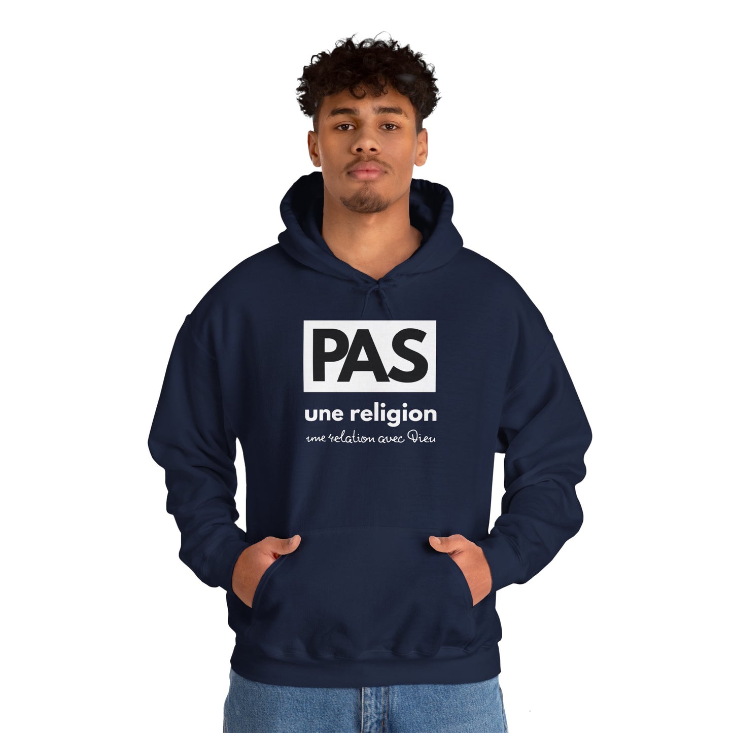 PAS une religion, une relation avec Dieu HOODIE