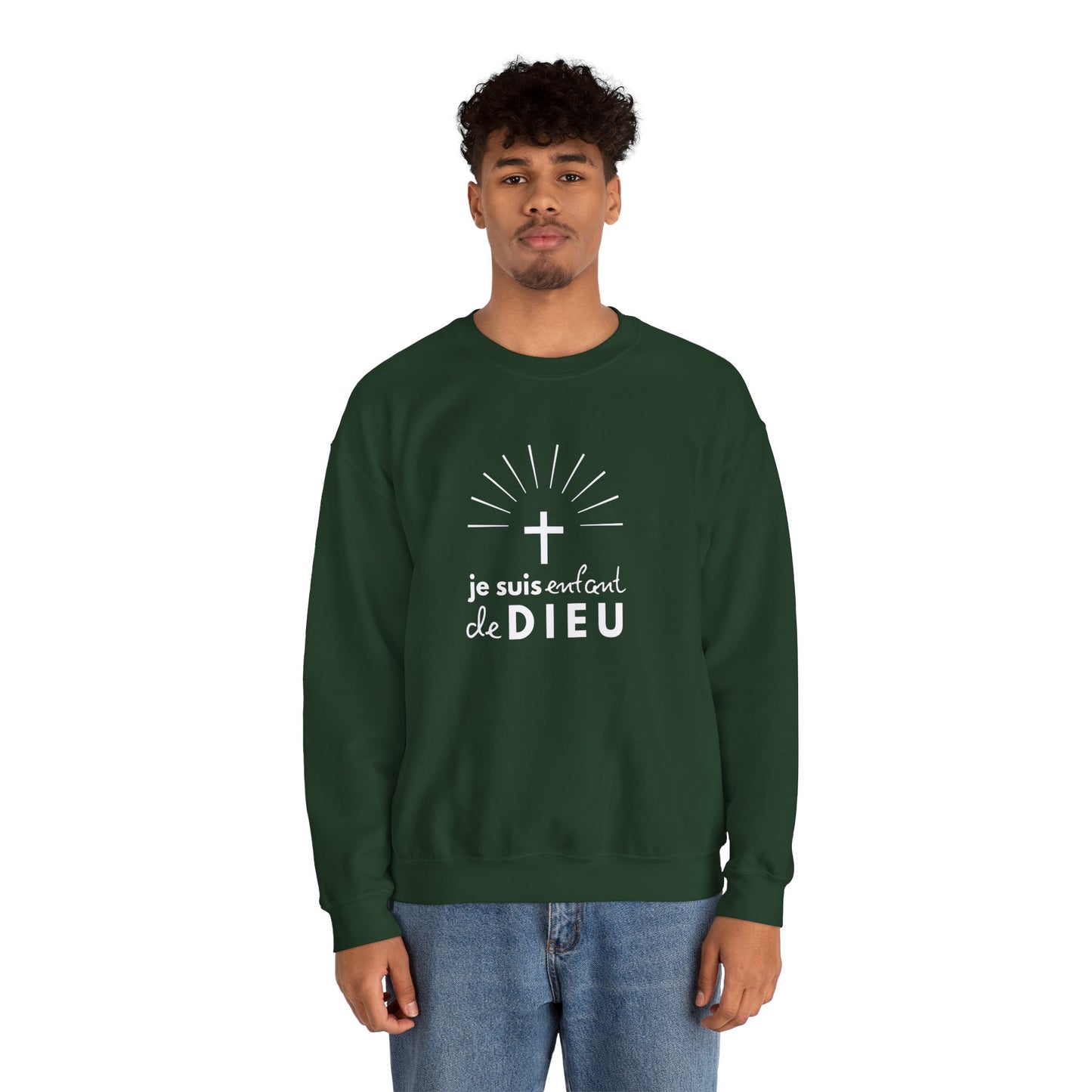 Je suis enfant de Dieu CREWNECK