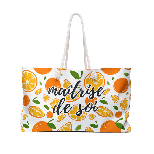 Maîtrise de soi SAC ORANGES