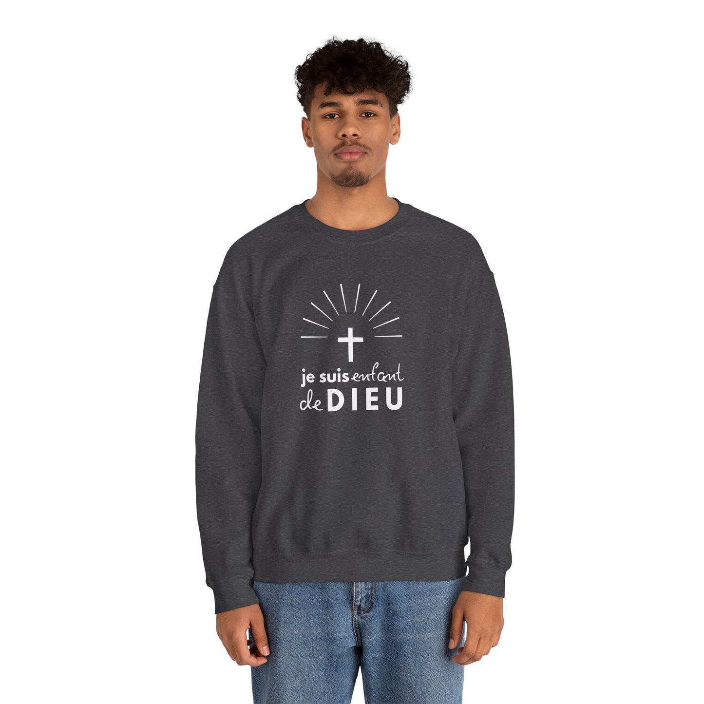 Je suis enfant de Dieu CREWNECK