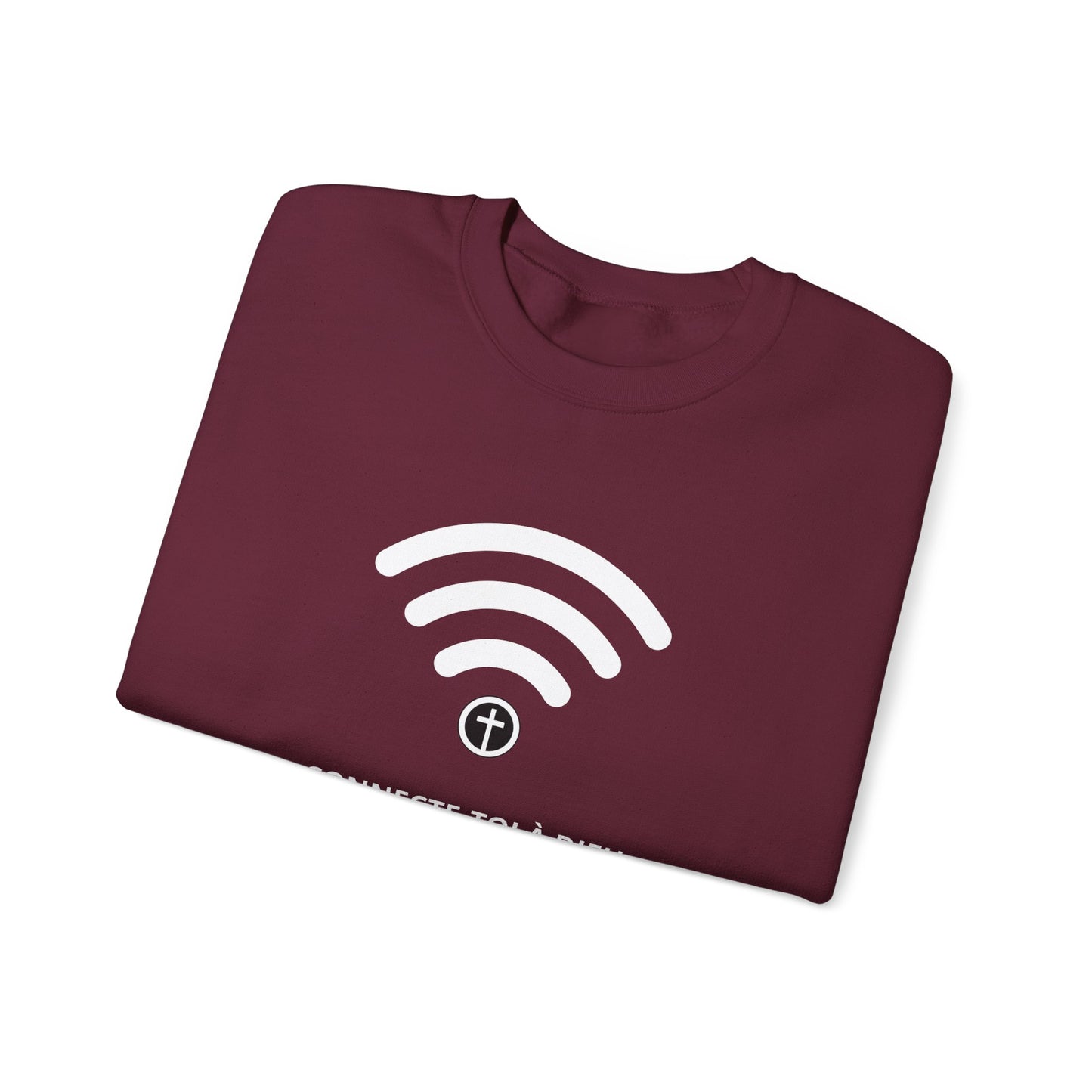 Connecte-toi à Dieu CREWNECK