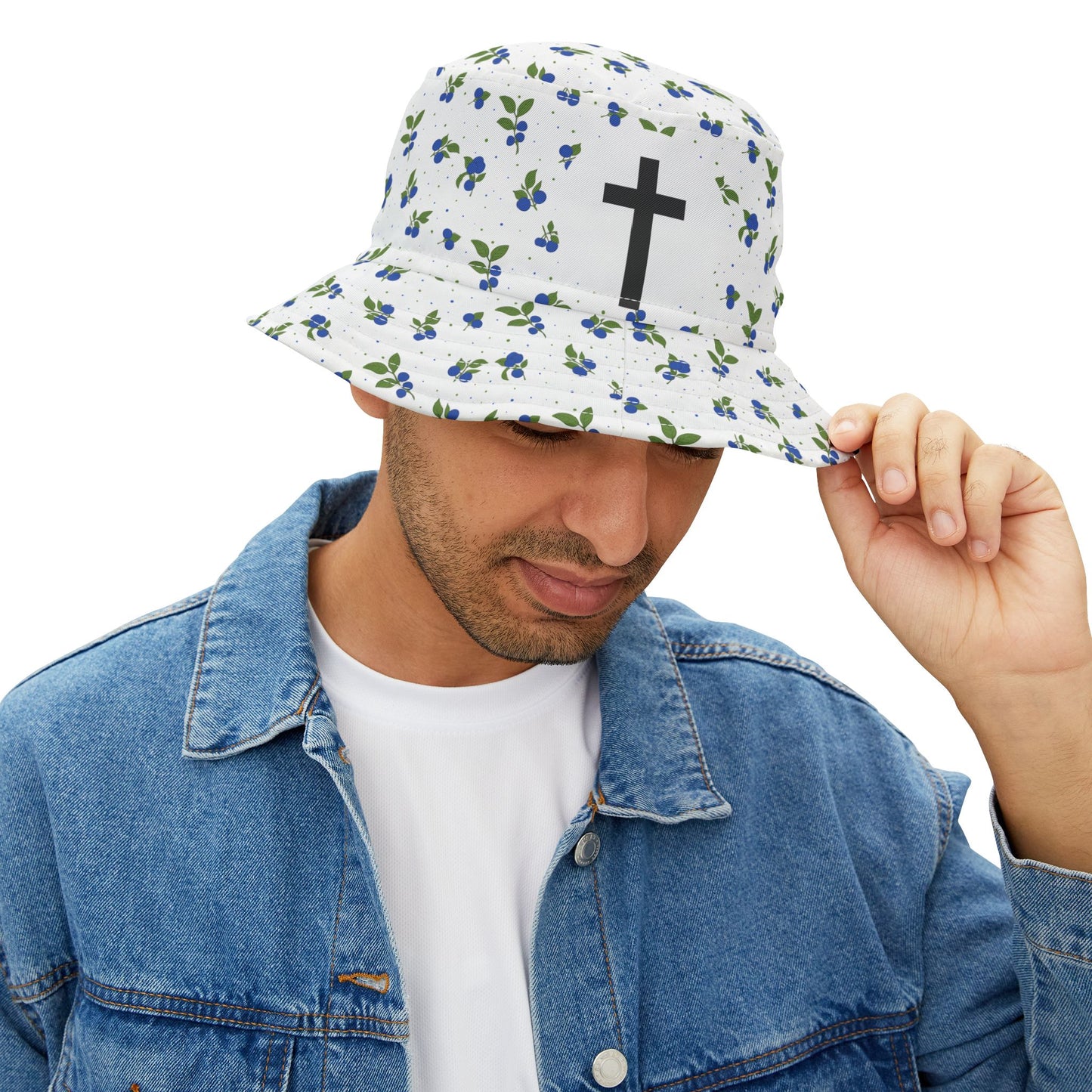 À la croix CHAPEAU BLEUETS