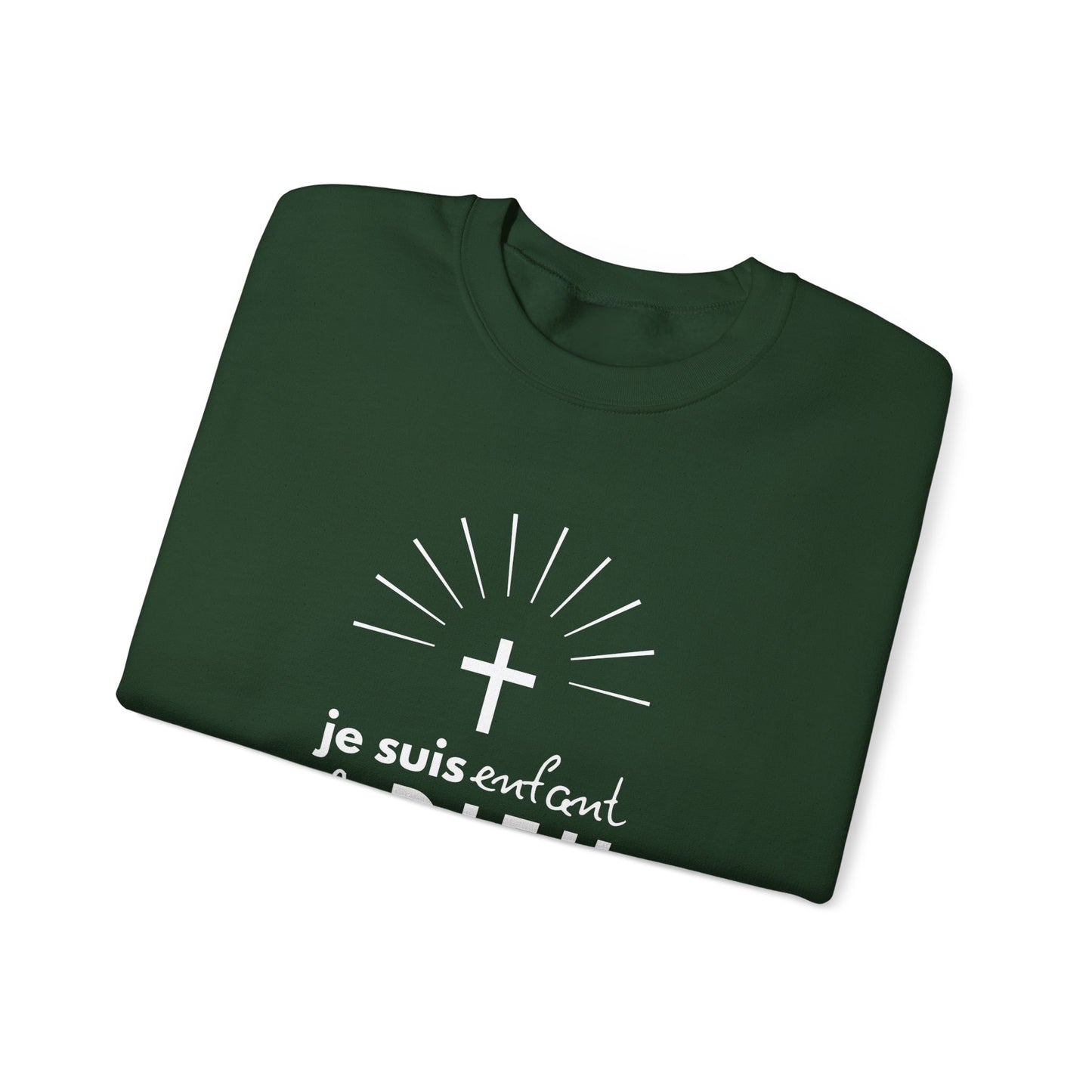Je suis enfant de Dieu CREWNECK