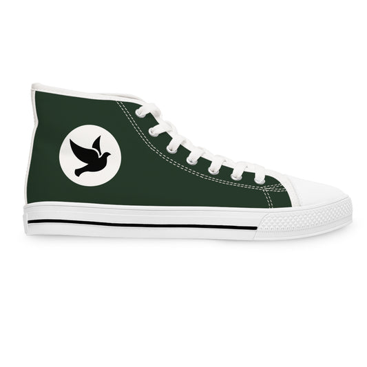 Espoir & paix SNEAKERS FEMMES - Green forest