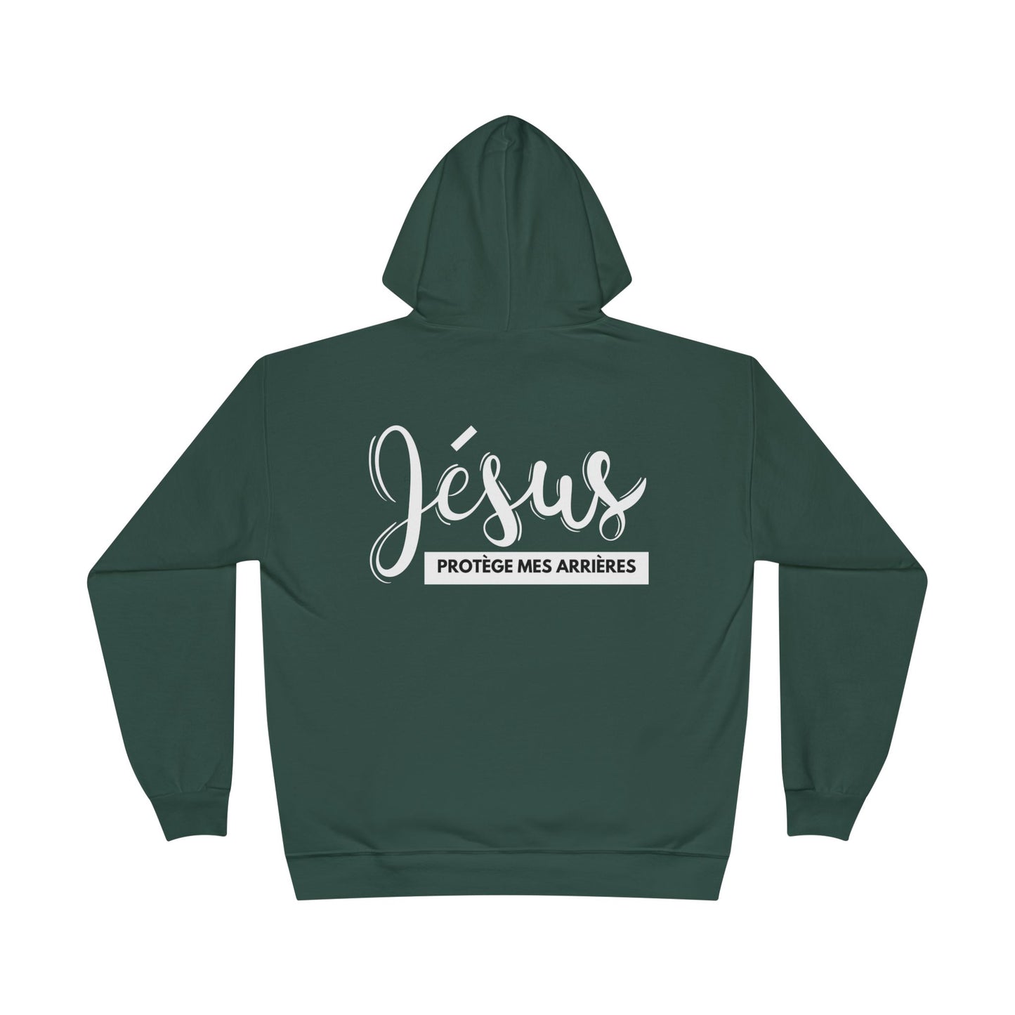 Jésus protège mes arrières HOODIE - DOS