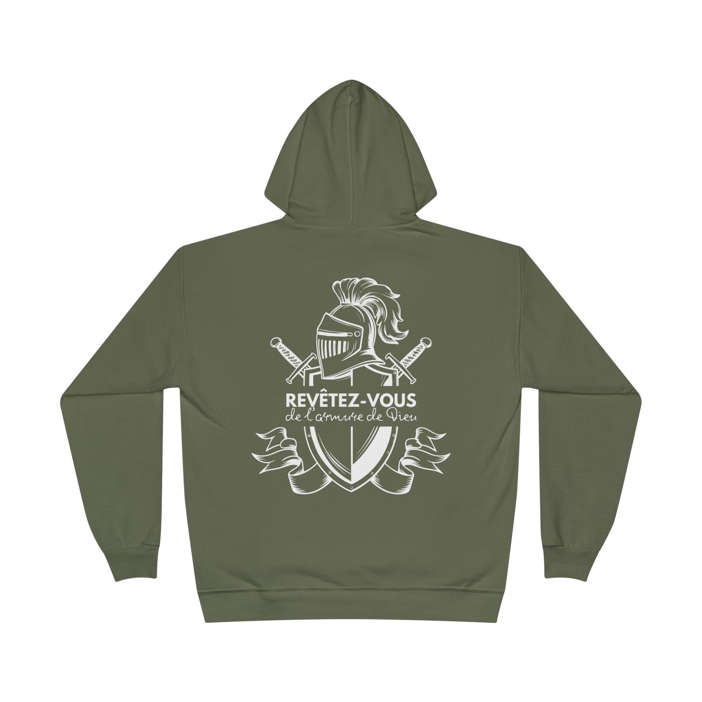 Revêtez-vous de l'armure de Dieu HOODIE - DOS