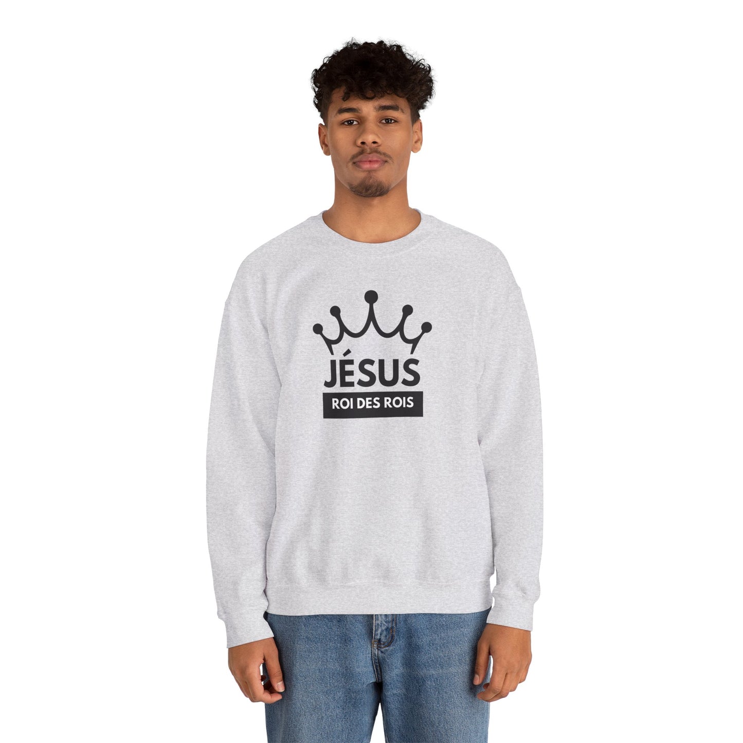 Jésus Roi des rois CREWNECK