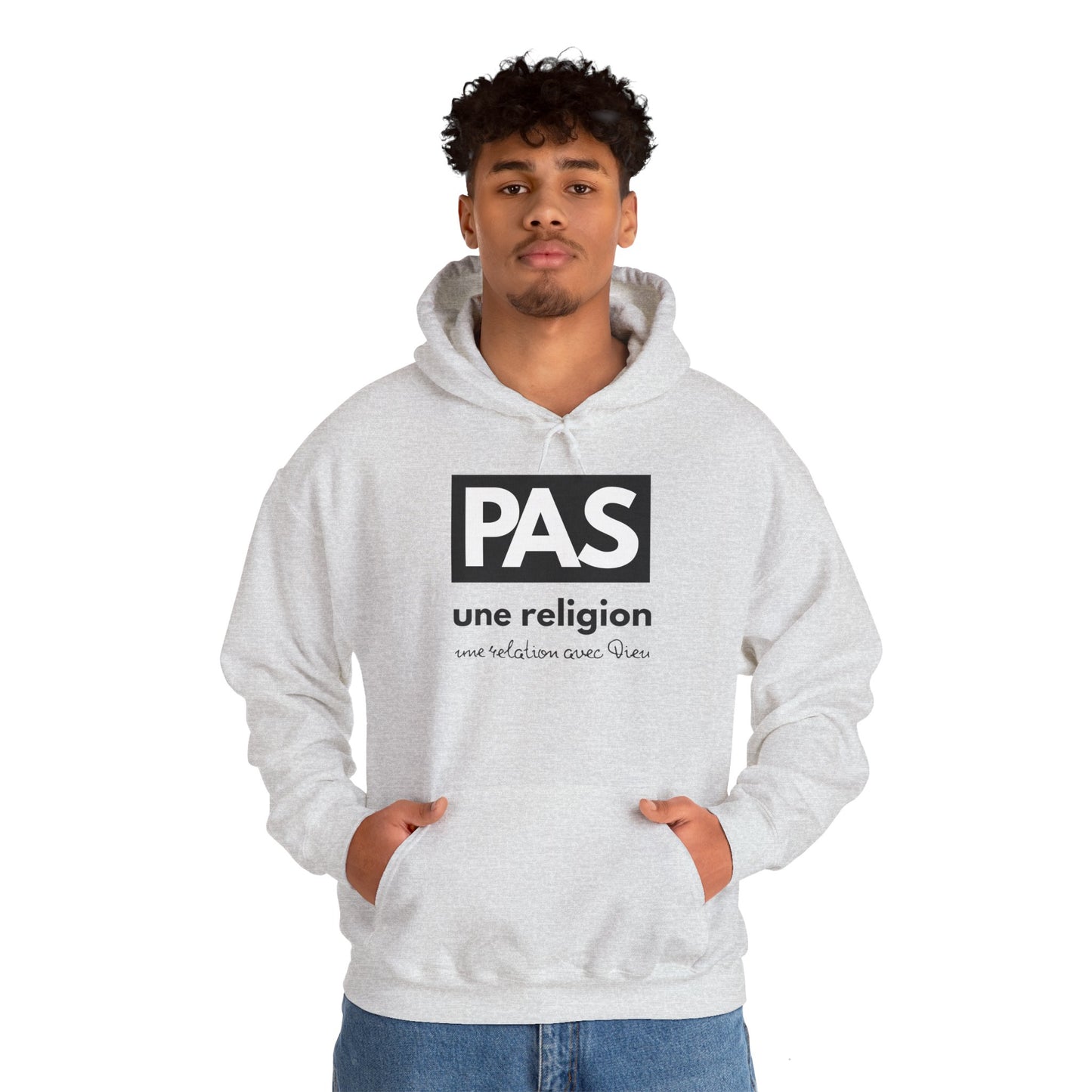 PAS une religion, une relation avec Dieu HOODIE