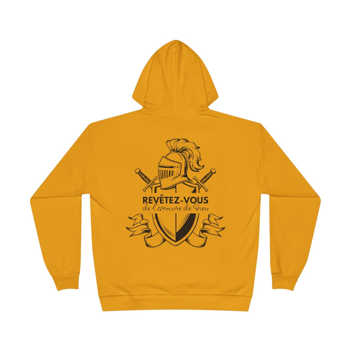 Revêtez-vous de l'armure de Dieu HOODIE - DOS