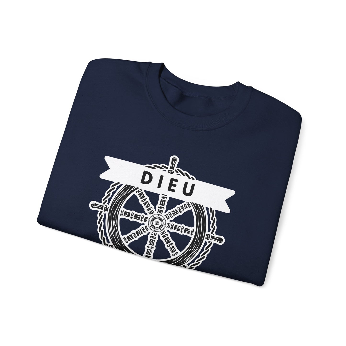 Dieu est mon capitaine CREWNECK