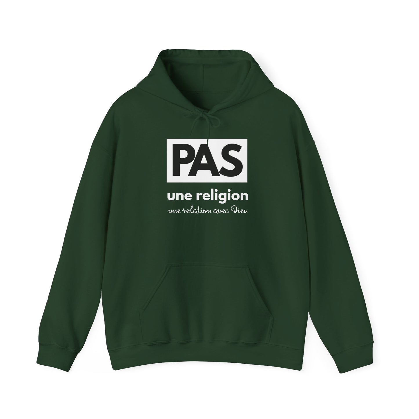 PAS une religion, une relation avec Dieu HOODIE