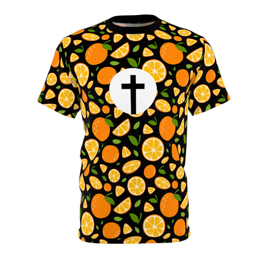À la croix T-SHIRT ORANGES