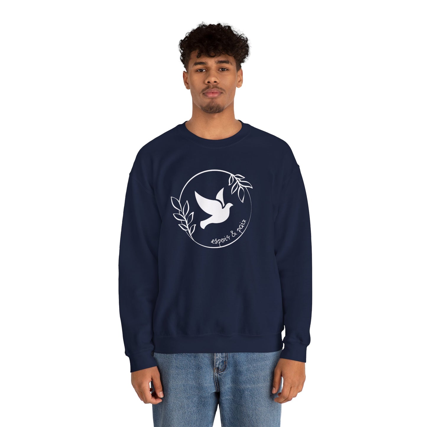 Espoir & paix CREWNECK