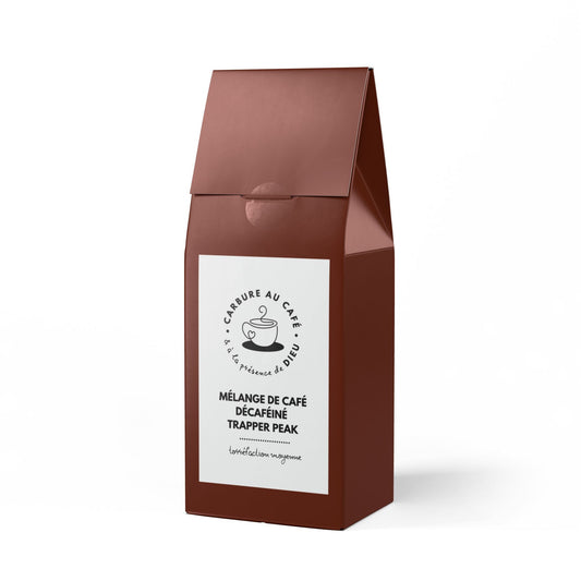Mélange de café décaféiné TRAPPER PEAK (Torréfication moyenne)