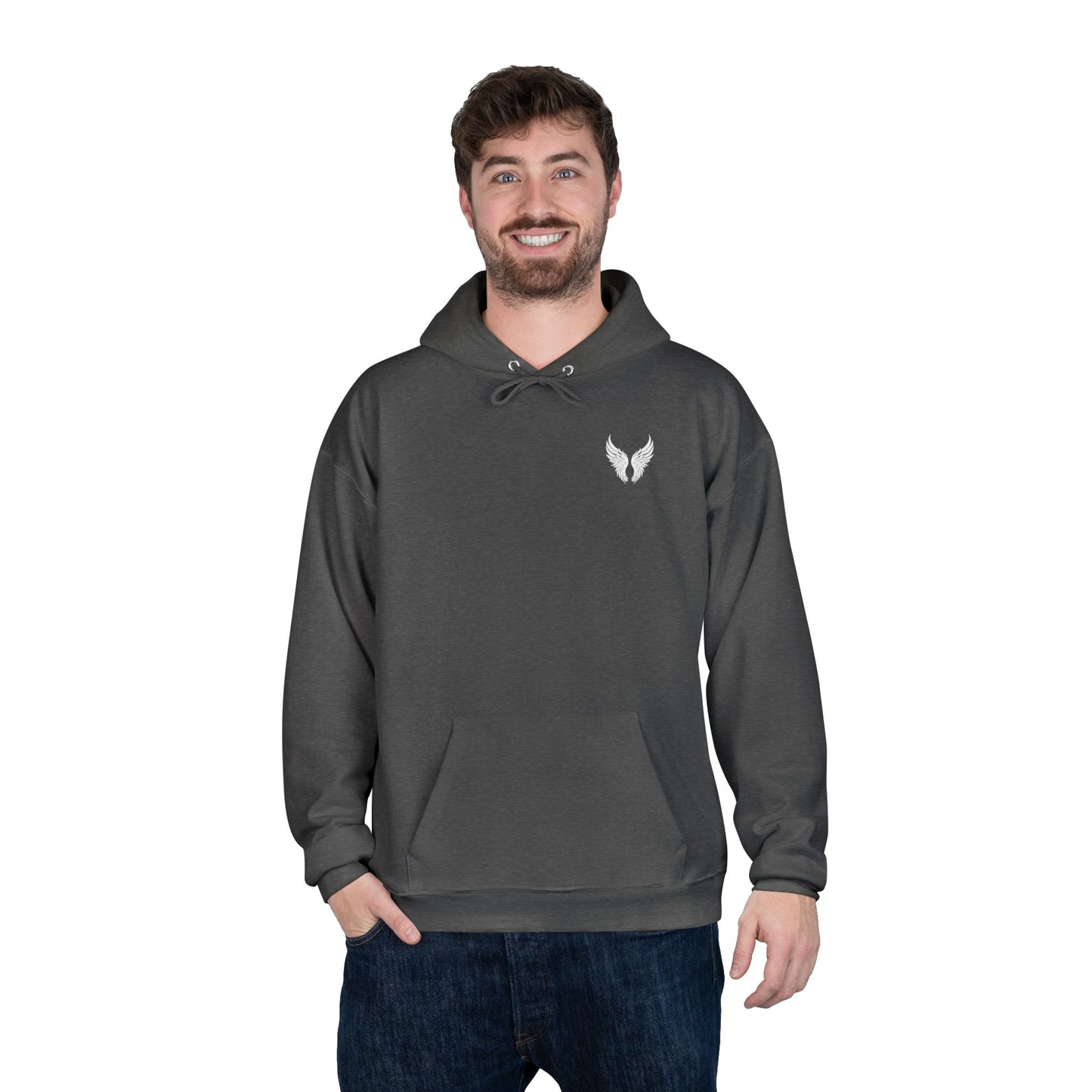 Psaumes 91:4 HOODIE - DOS