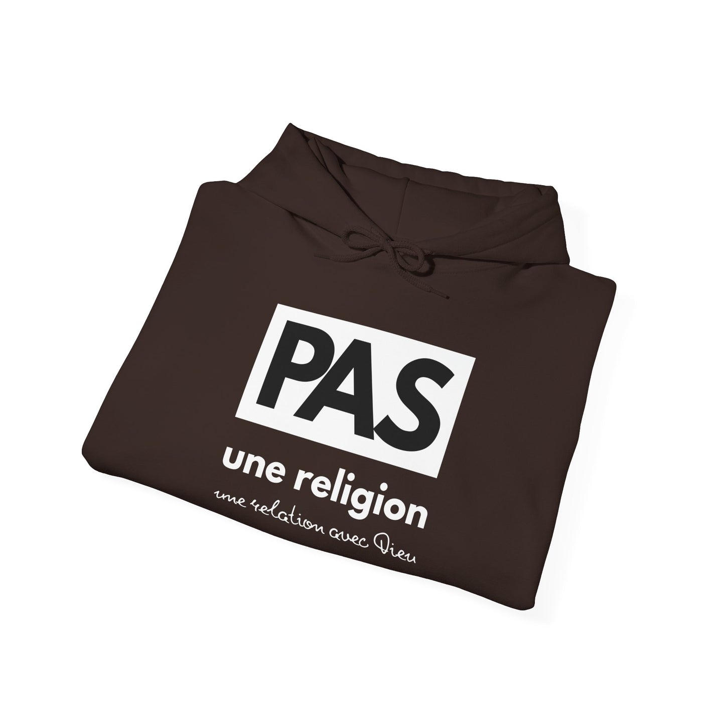 PAS une religion, une relation avec Dieu HOODIE