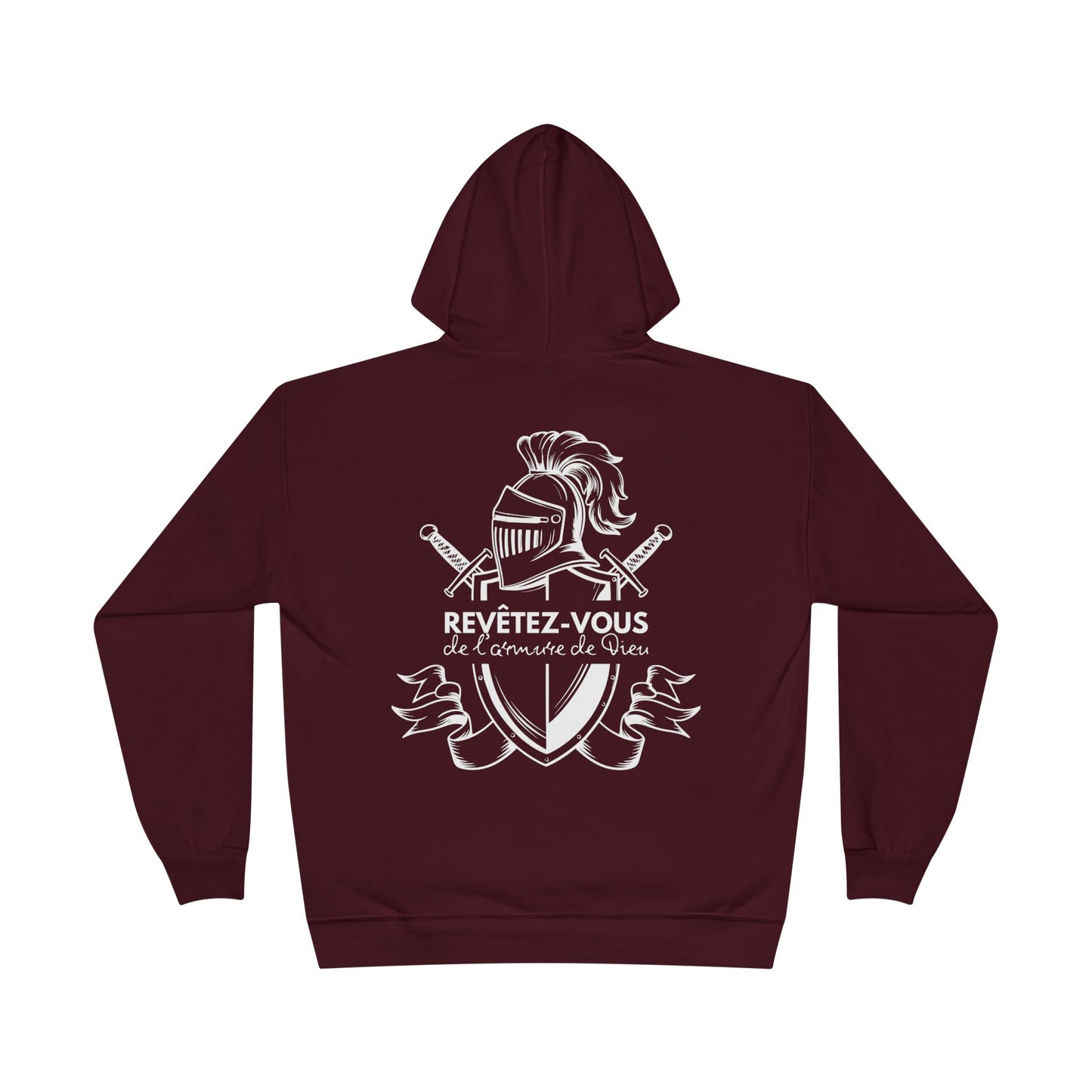 Revêtez-vous de l'armure de Dieu HOODIE - DOS