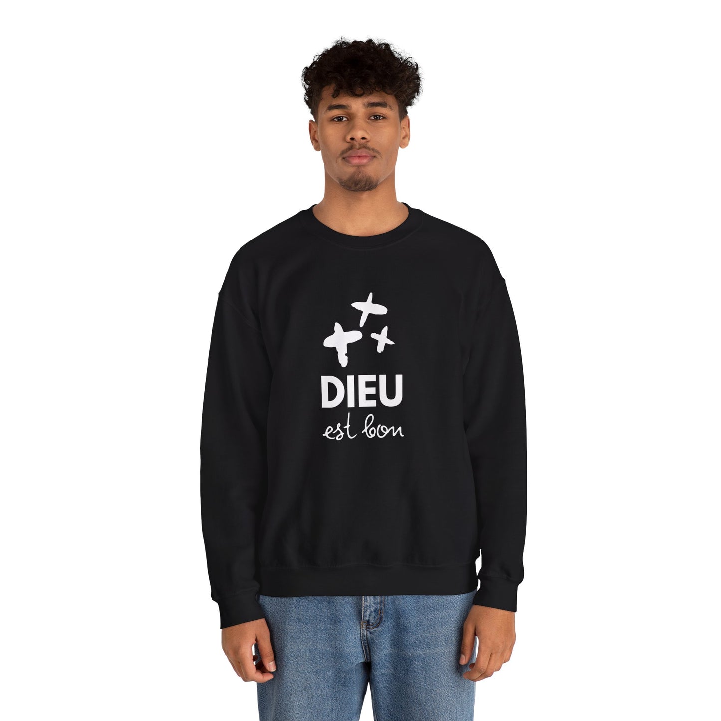 Dieu est bon CREWNECK