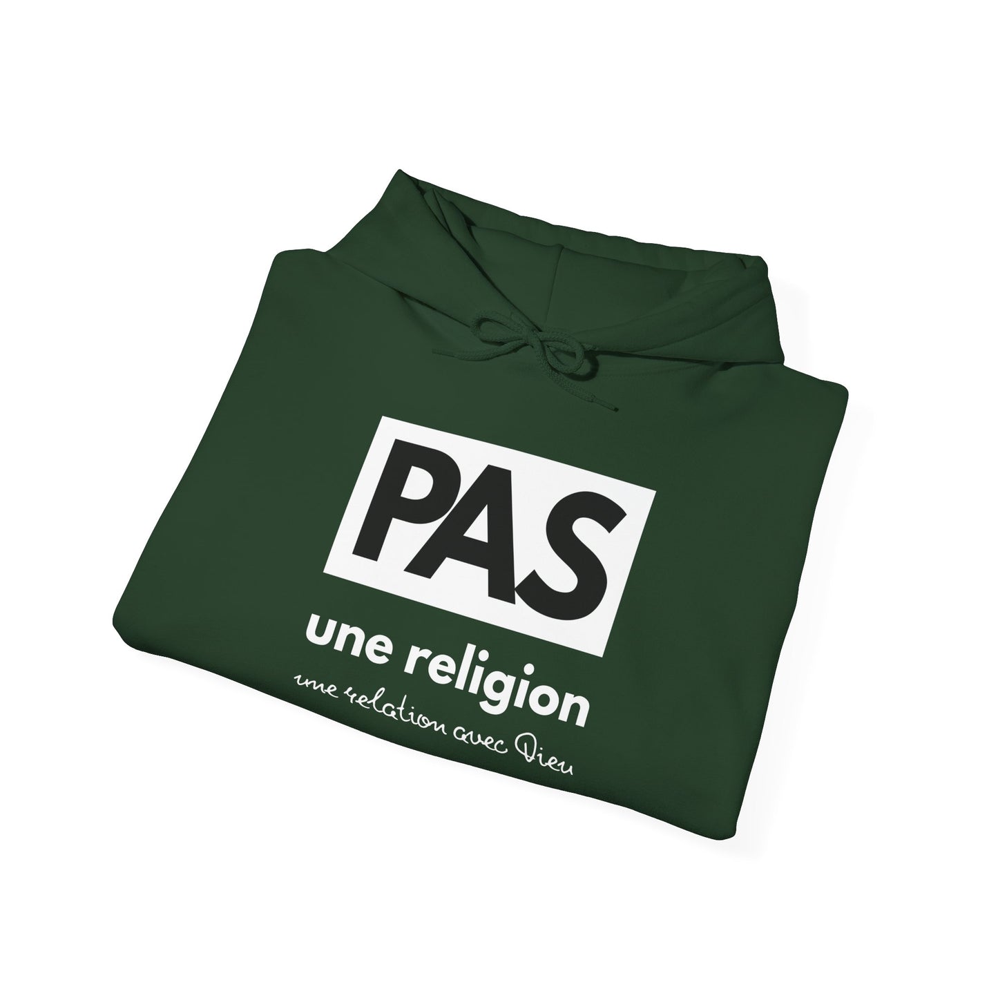 PAS une religion, une relation avec Dieu HOODIE