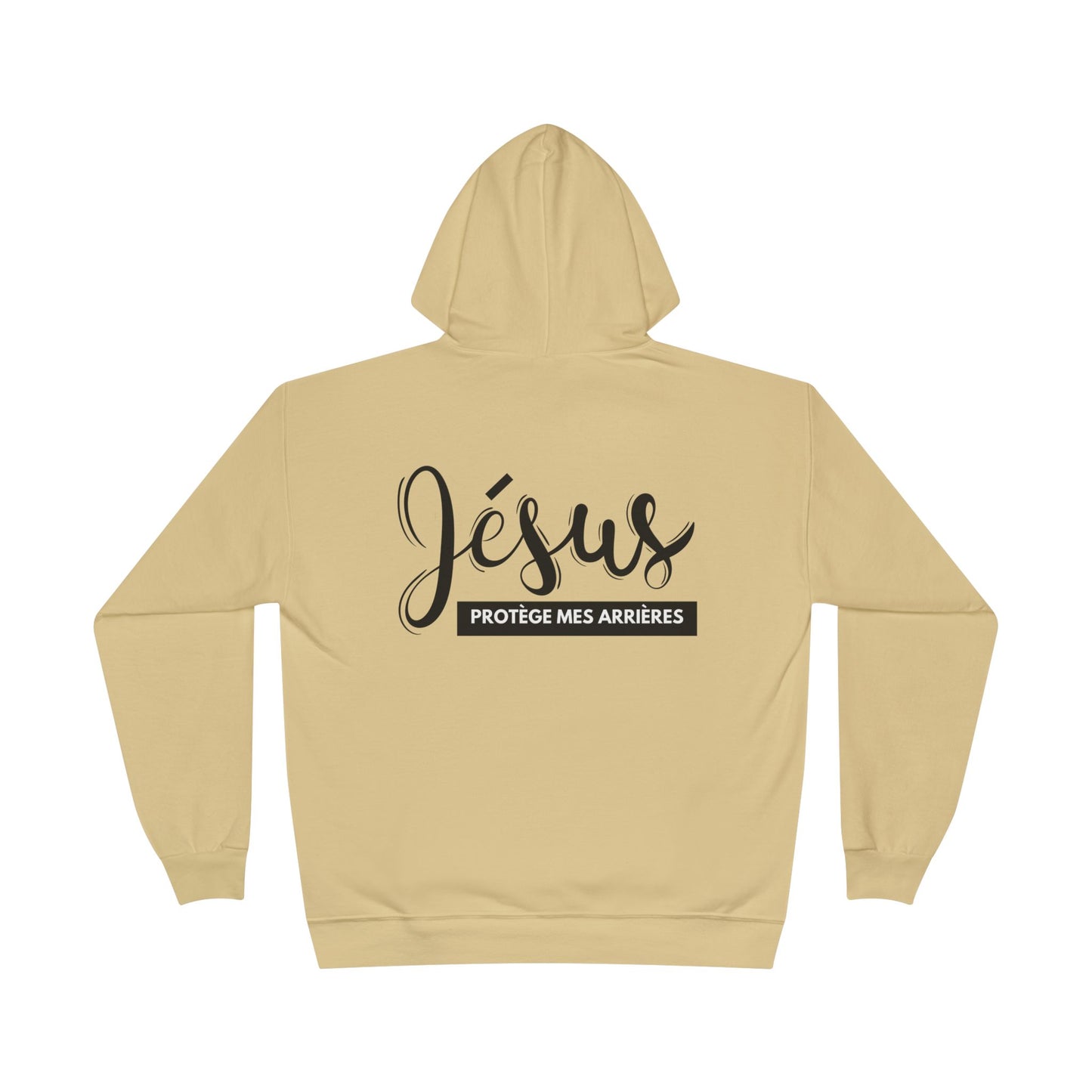 Jésus protège mes arrières HOODIE - DOS
