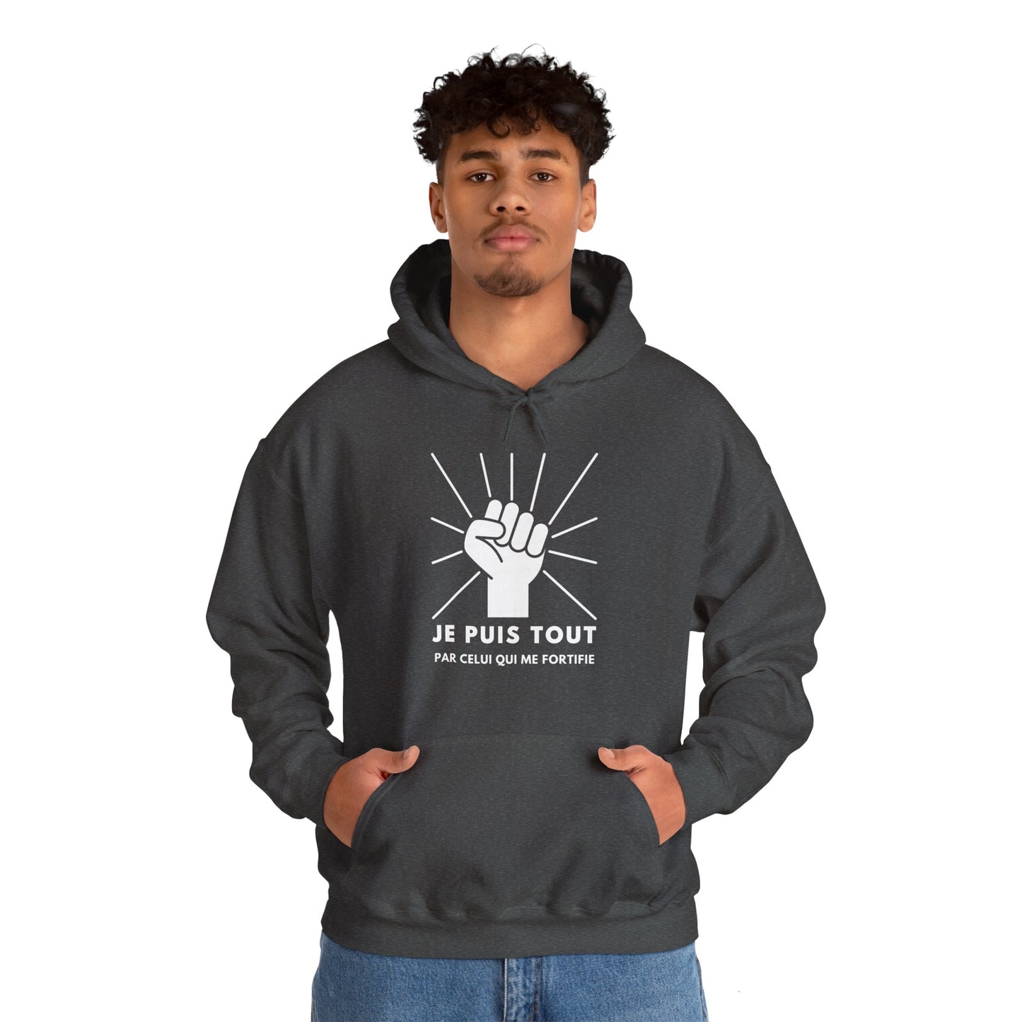 Je puis tout par celui qui me fortifie HOODIE