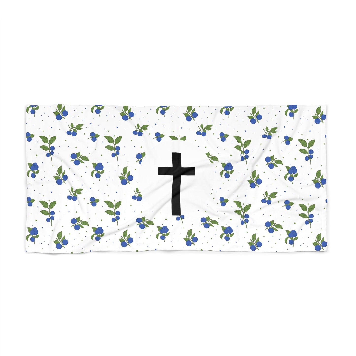 À la croix SERVIETTE BLEUETS