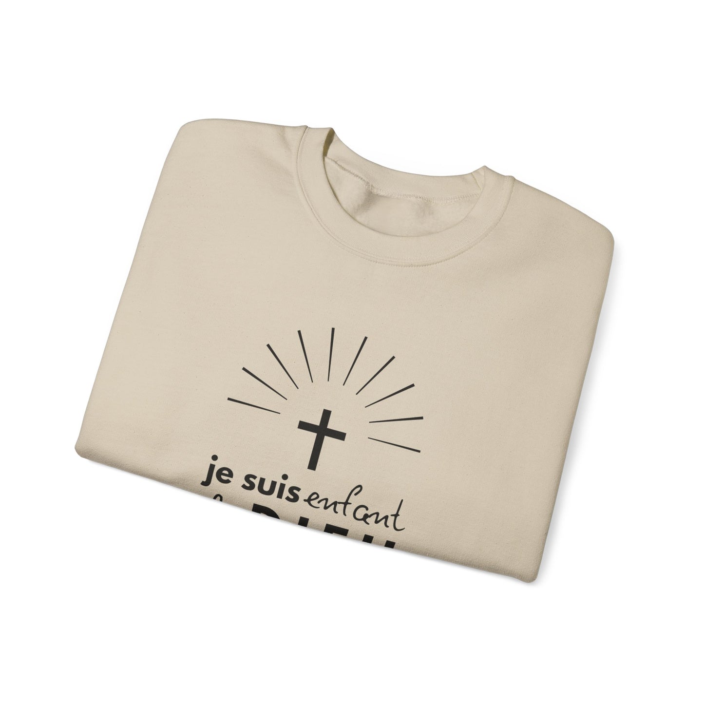 Je suis enfant de Dieu CREWNECK