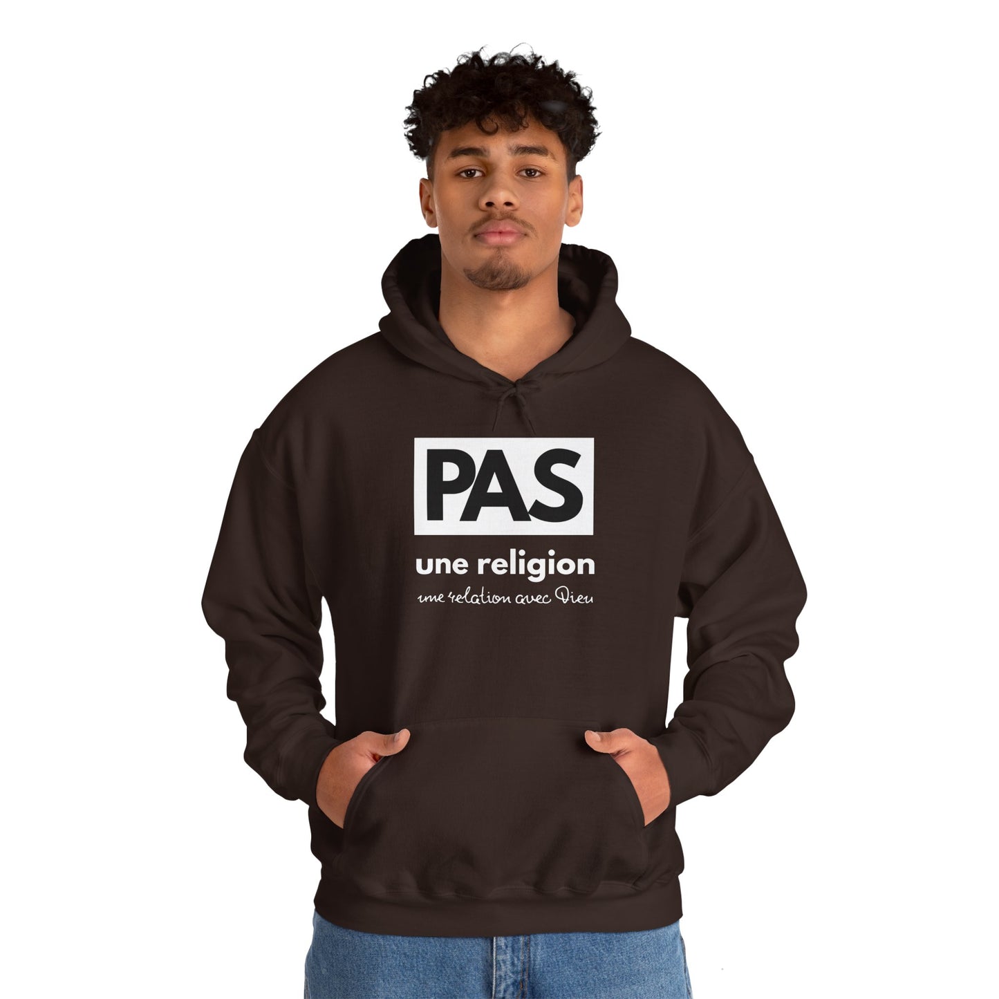 PAS une religion, une relation avec Dieu HOODIE