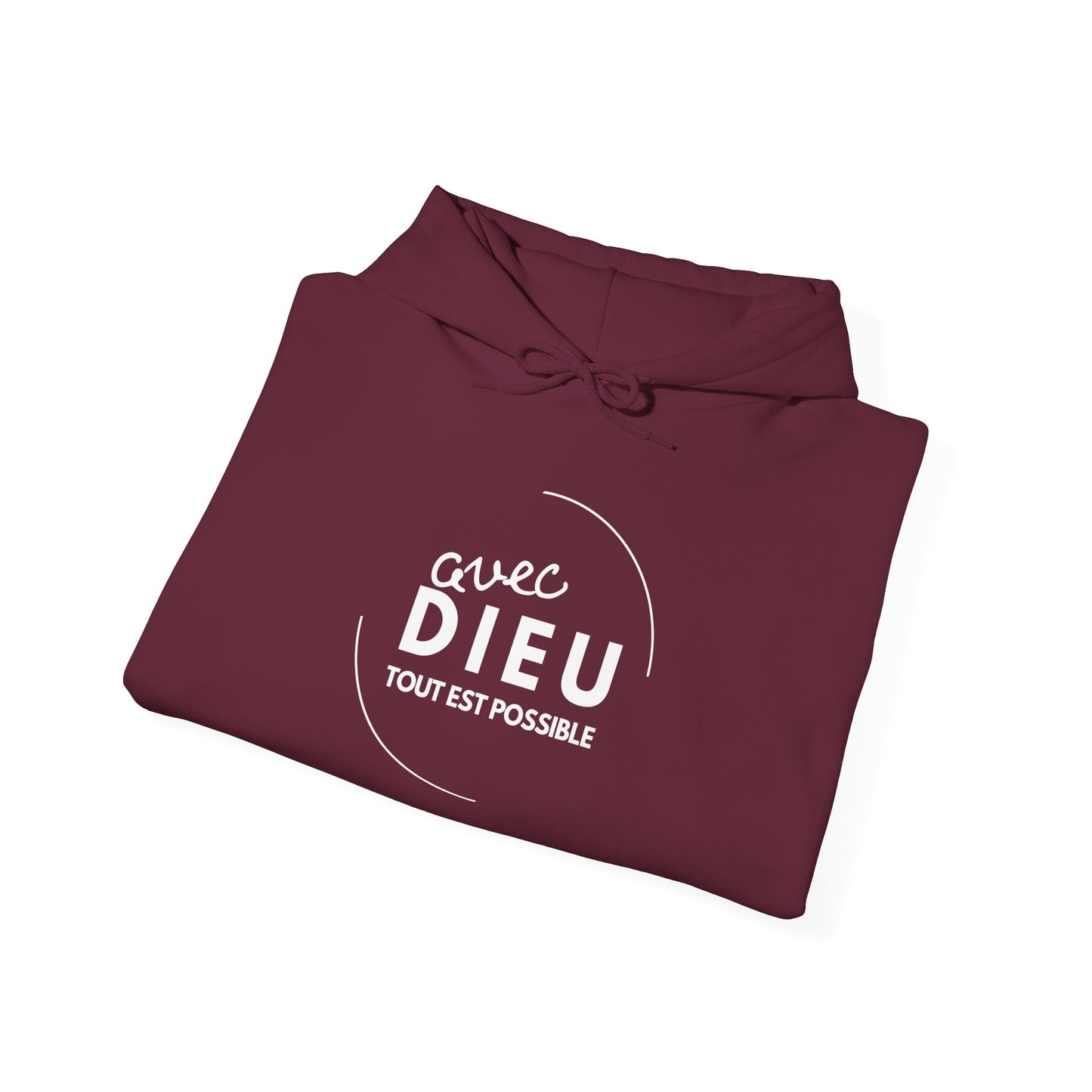 Avec Dieu tout est possible HOODIE