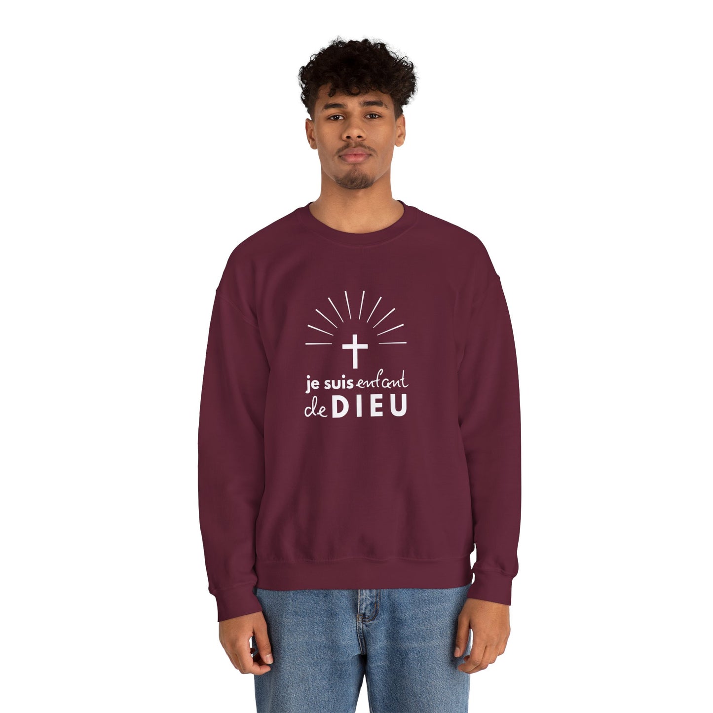 Je suis enfant de Dieu CREWNECK