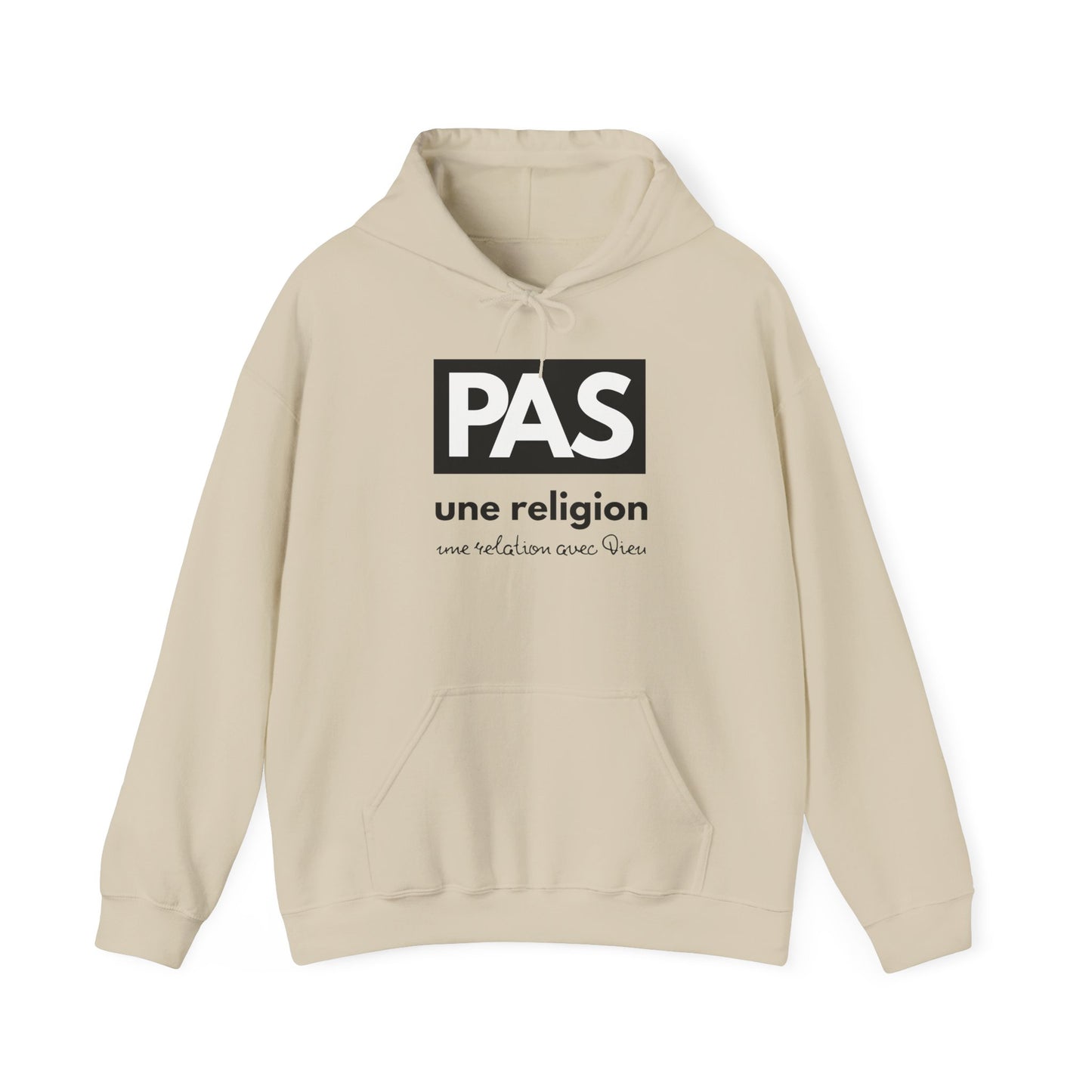 PAS une religion, une relation avec Dieu HOODIE