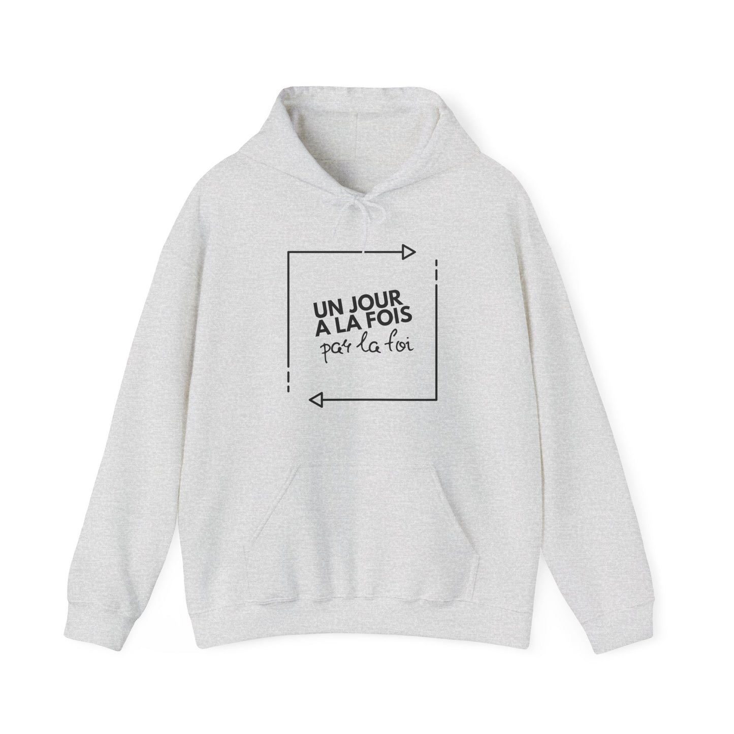 Un jour à la fois par la foi HOODIE