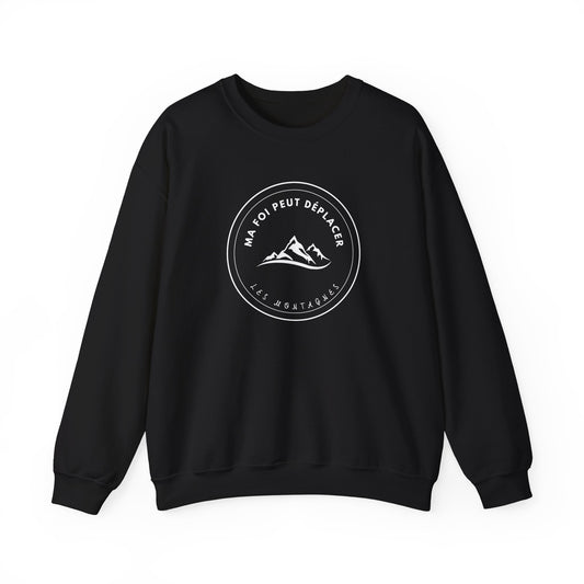 Ma foi peut déplacer les montagnes CREWNECK
