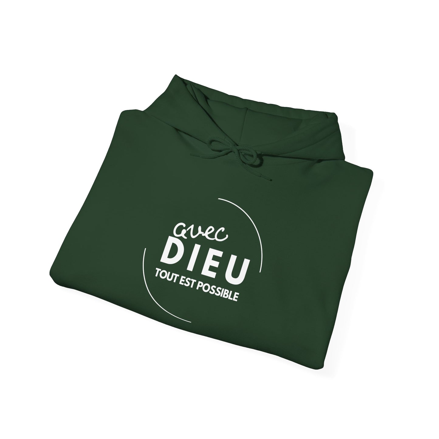 Avec Dieu tout est possible HOODIE