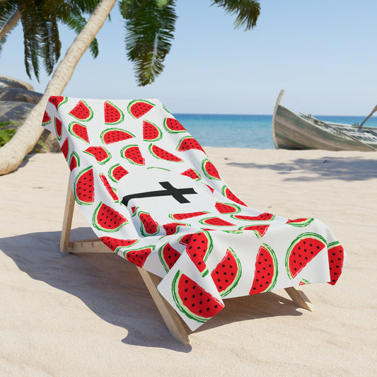 À la croix SERVIETTE MELONS