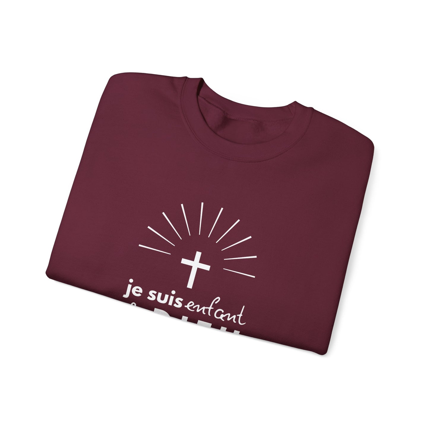 Je suis enfant de Dieu CREWNECK