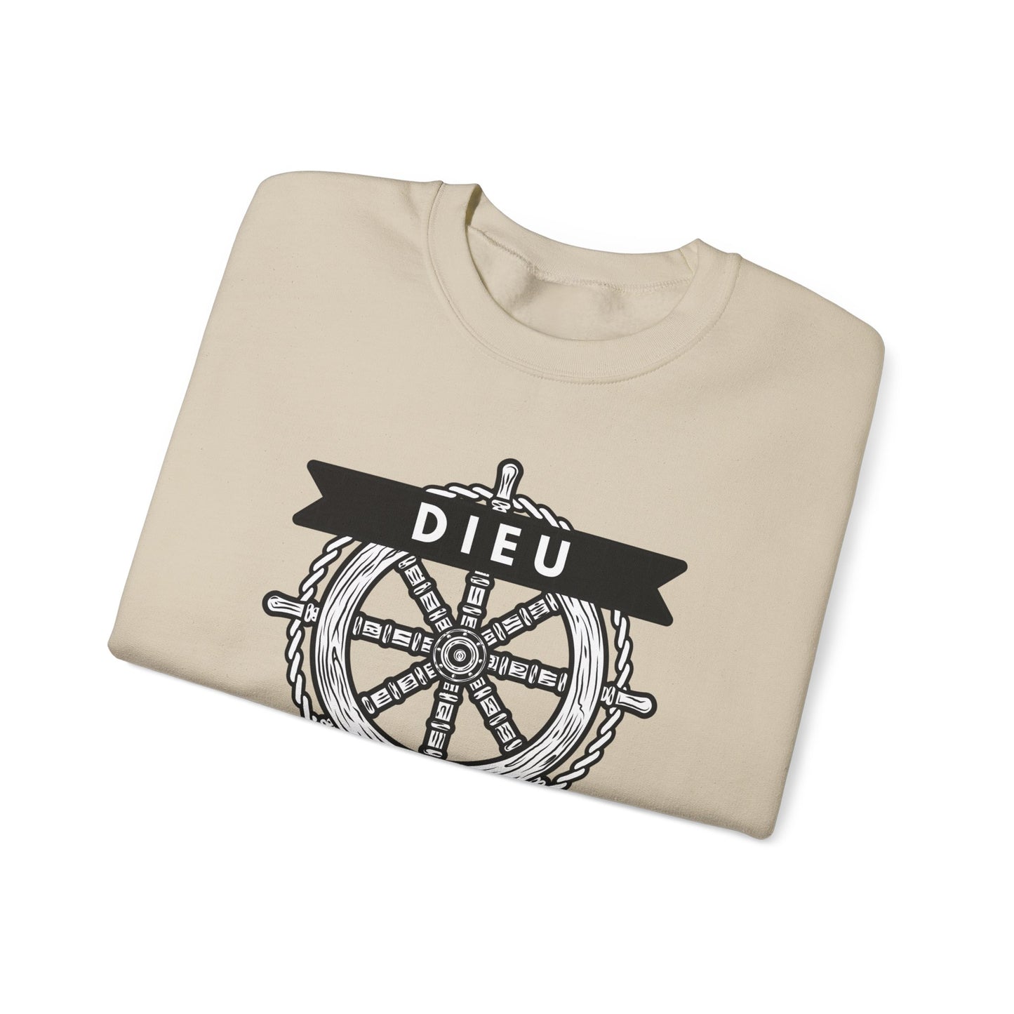 Dieu est mon capitaine CREWNECK