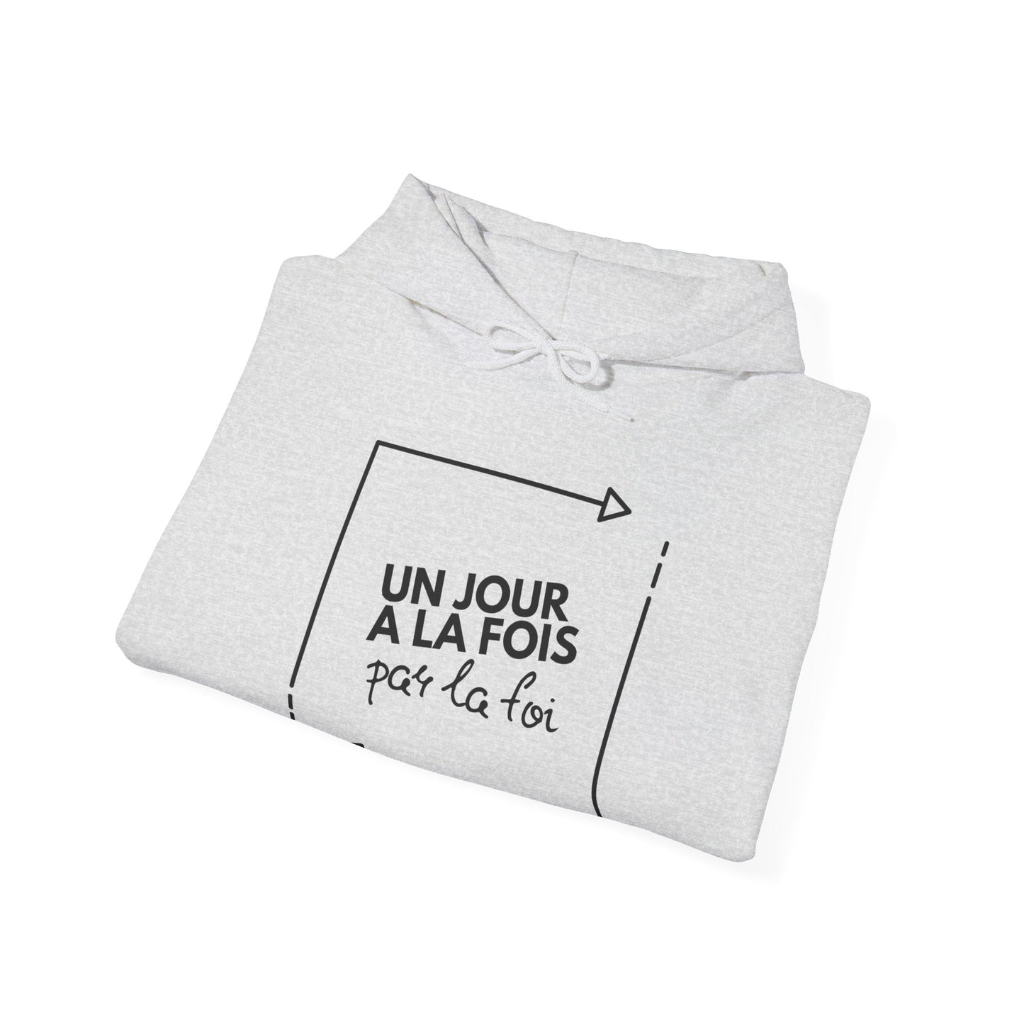 Un jour à la fois par la foi HOODIE