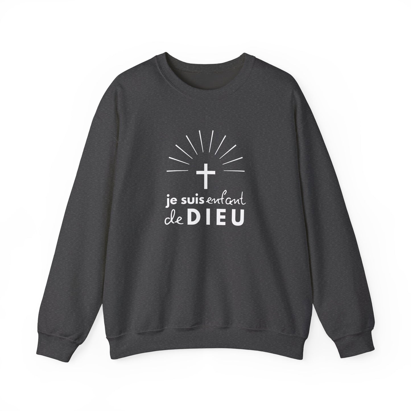 Je suis enfant de Dieu CREWNECK
