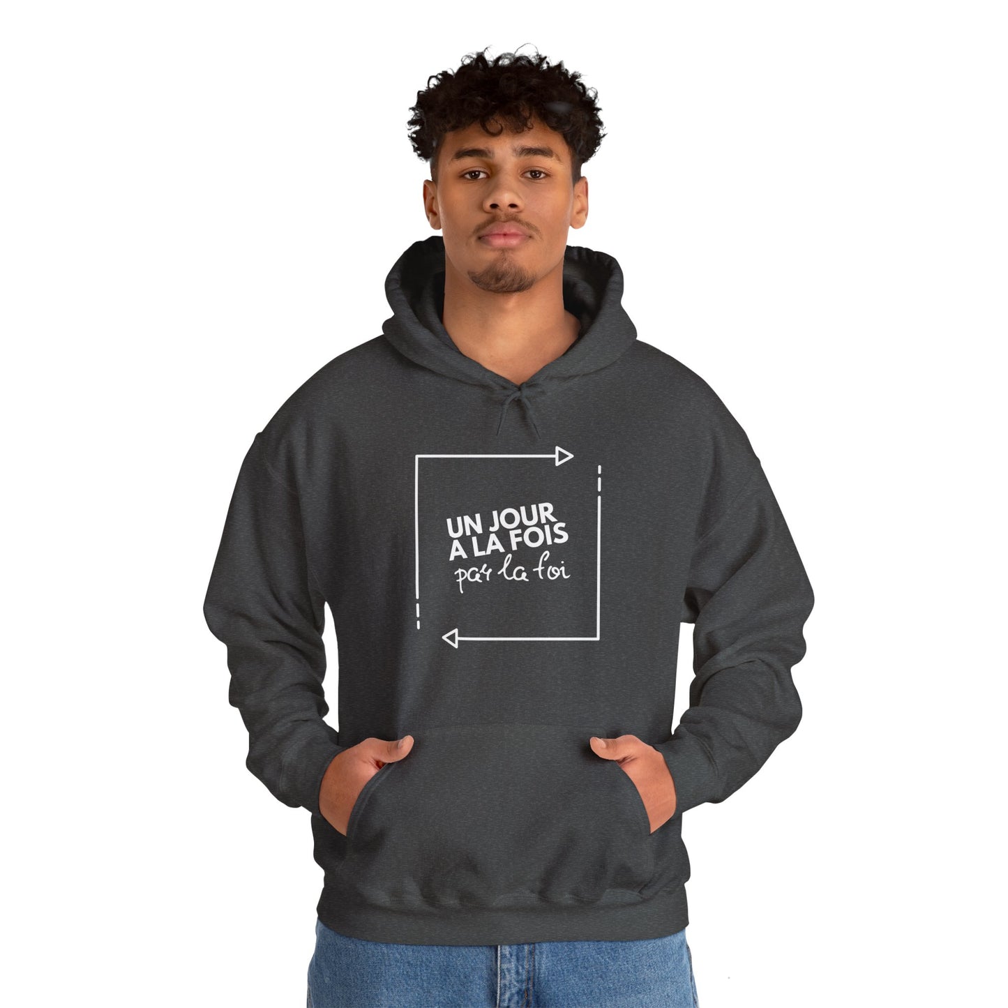Un jour à la fois par la foi HOODIE