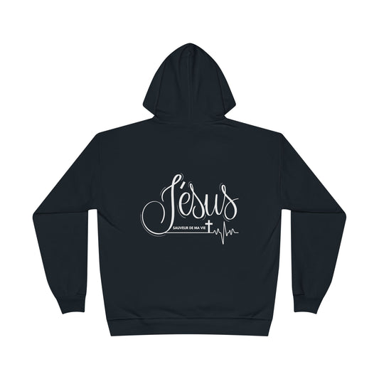 Jésus sauveur de ma vie HOODIE - DOS