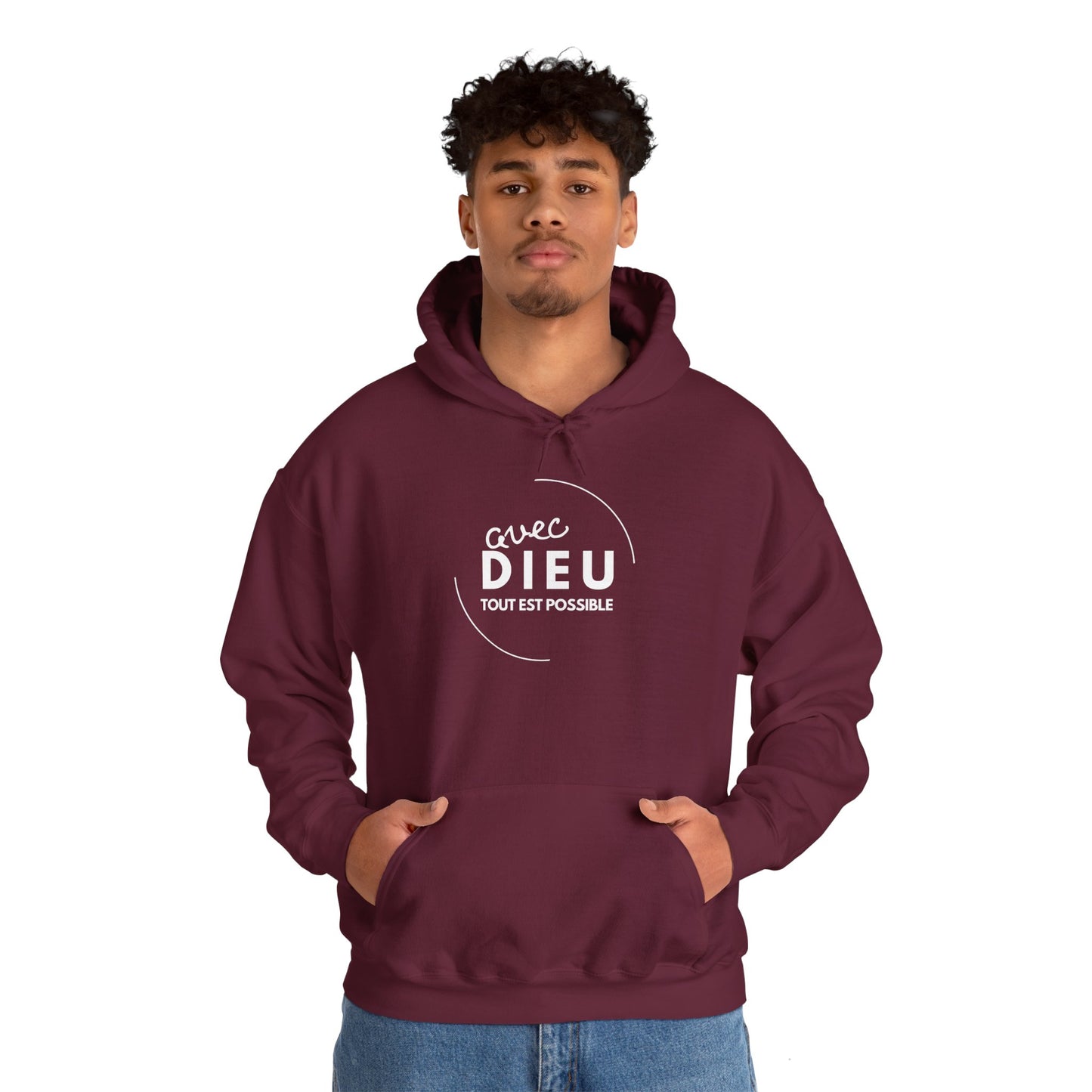 Avec Dieu tout est possible HOODIE