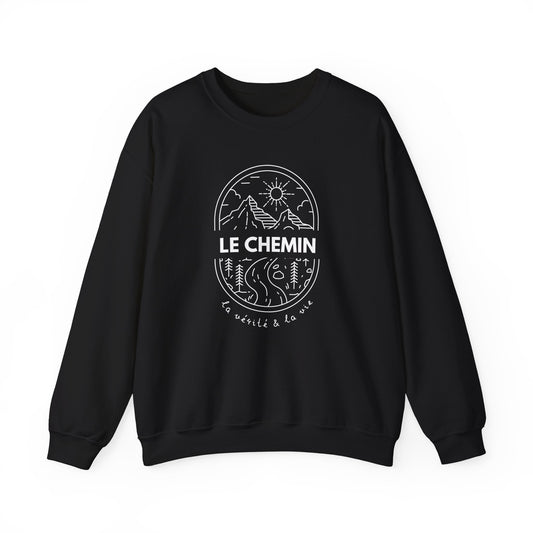 Le chemin, la vérité & la vie CREWNECK