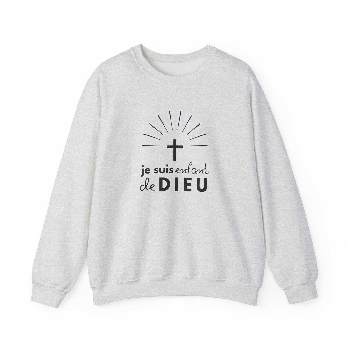 Je suis enfant de Dieu CREWNECK