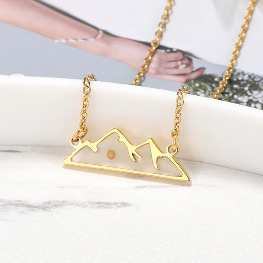 Foi comme un grain de moutarde en acier inoxydable COLLIER